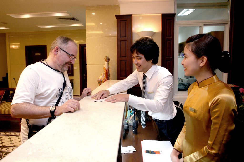 Hanoi Emotion Hotel Wnętrze zdjęcie